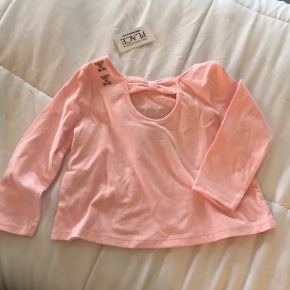 Pink graphic long sleeved tee - Picture 2 of 3